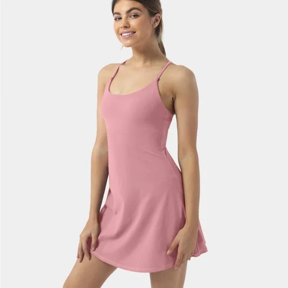 Halara Softlyzero Plush Backless Active Dress - Picture 1 of 6